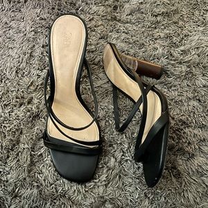 Zara black heels